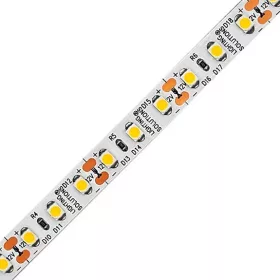   LED-szalag, SMD 2835, 60 LED/m, 12 V DC, 12 W/m, IP65, meleg fehér, kiszerelés (5 méter)