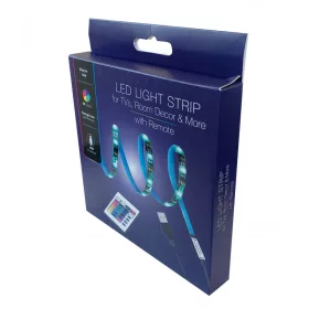 USB-s TV-háttérvilágítás, SMD 5050, 5 V DC, RGB, 1m