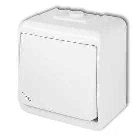[OUTLET] AQUASTAR VÁLTÓKAPCSOLÓ, IP54, FEHÉR