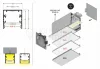 TOPMET LED-profil PHIL53 2000 mm fekete