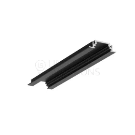 TOPMET LED-profil GROOVE10 BC/UX 1000 mm eloxált fekete
