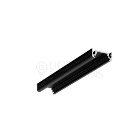 TOPMET LED-profil SURFACE10 BC/UX 2000 mm eloxált fekete