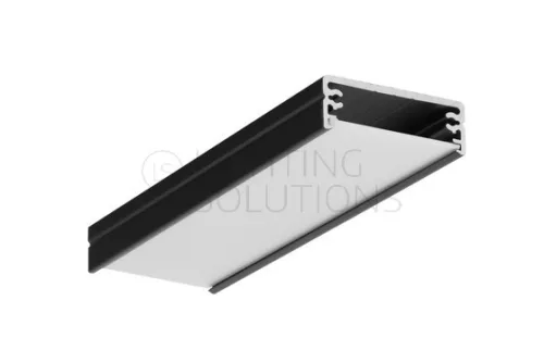 TOPMET LED-profil WIDE24 G/W 2000 mm eloxált fekete