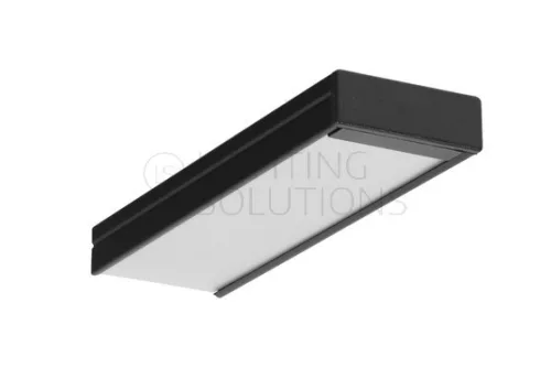 TOPMET LED-profil WIDE24 G/W 2000 mm eloxált fekete