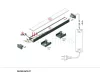TOPMET LED-profil SLIM8 AC2/Z 2000 mm natúr