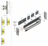TOPMET LED-profil BACK10 A/UX 1000 mm natúr