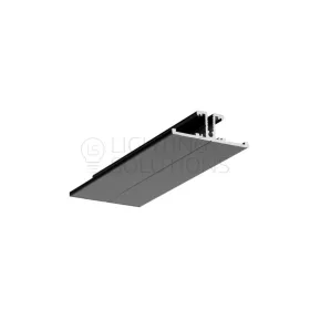 TOPMET LED-profil BACK10 A/UX 1000 mm eloxált fekete