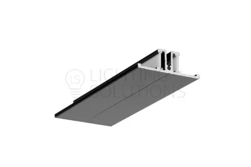 TOPMET LED-profil BACK10 A/UX 2000 mm eloxált fekete