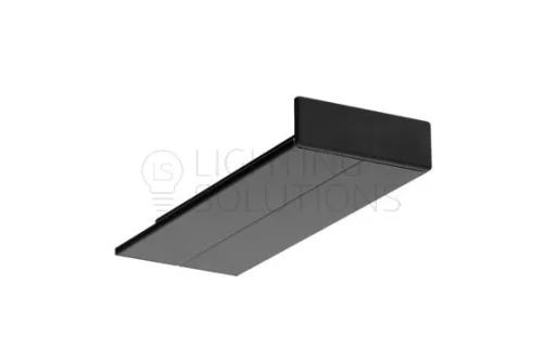 TOPMET LED-profil BACK10 A/UX 2000 mm eloxált fekete