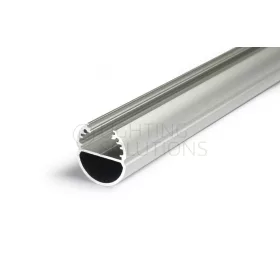 TOPMET LED-profil  OVAL 2000 mm eloxált