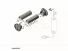 TOPMET LED-profil  OVAL 2000 mm eloxált