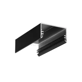 TOPMET LED-profil LOWI  2000 mm fekete