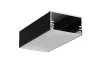 TOPMET LED-profil LOWI  2000 mm fekete