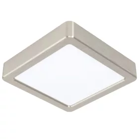   [OUTLET] FUEVA 5 - LED falon kívüli négyzet al. lámpa, inox, 20W 2300lm, 3000K 