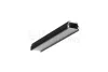 TOPMET LED-profil UNI12 BCD/U 2000 mm eloxált fekete