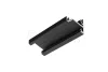 TOPMET LED-profil CORNER14 EF/TY 2000 mm eloxált fekete