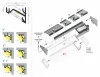 TOPMET LED-profil CORNER14 EF/TY 2000 mm eloxált fekete