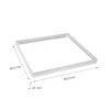FRAME TO MOUNTED FIXTURE SURFACE LUMINAIRE  ALGINE 600X600MM