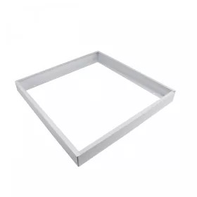   FRAME TO MOUNTED FIXTURE SURFACE LUMINAIRE ALGINE 600X600MM FIXED FRAME WHITE