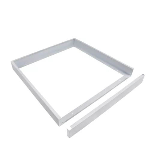 FRAME TO MOUNTED FIXTURE SURFACE LUMINAIRE ALGINE 600X600MM FIXED FRAME WHITE