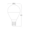 BRY-ADVANCE-5W-E14-P45-4000K-LED BULB