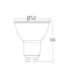 BRY-PREMIUM-5.5W-GU10-38D-DIM-GLS-3000K-LED BULB
