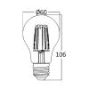 BRY-ADVANCE-7W-E27-A60-CLR-6500K-LED BULB