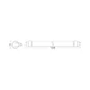 BRY-ADVANCE-9W-G13-SG-T8-GLS-3000K-LED TUBE