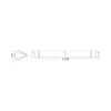 BRY-ADVANCE-24W-G13-SG-T8-GLS-6500K-LED TUBE