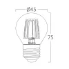 BRY-ADVANCE-4W-E27-G45-AMB-2200K-LED BULB