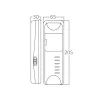 BRY-BM30-30LED-6500K-WHT-RECHARGEABLE LIGHT