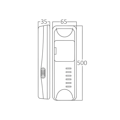 BRY-BM60-60LED-6500K-WHT-RECHARGEABLE LIGHT