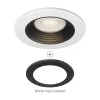 BRY-G6 D85-6.5W-RND-WHT/BLC-DIM-3IN1-IP20-LED SPOT