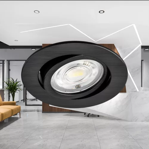 BRY-SPOTLED G3-7W-RND-BLC-3IN1-DIM-LED SPOTLIGHT