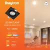 BRY-SPOTLED G3-7W-SQR-BLC-DIM-3IN1-LED SPOTLIGHT