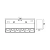 BRY-M20-LNS330-18W-48VDC-3IN1-WHT-MAG. LINEAR