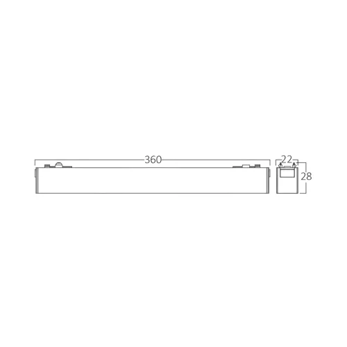 BRY-S20B-LNS330-18W-48VDC-3IN1-BLC-MAG.LINEAR