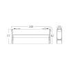 BRY-S20B-WSL250-12W-48VDC-3IN1-BLC-MAG.W.WASHER