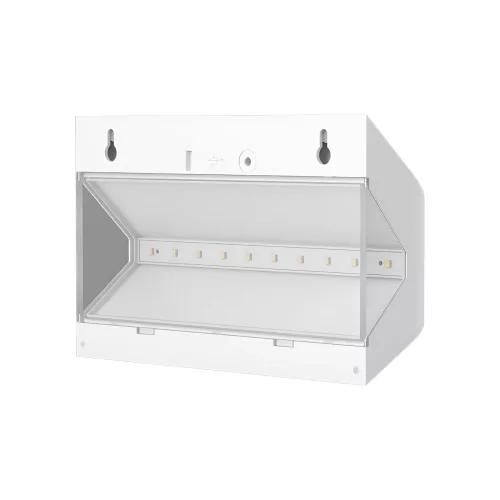 BRY-SOLARIS-W1B-WHT-6W-6500K-IP54-SOLAR WALL LIGHT