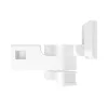 BRY-MILES-W2-WHT-30W-4000K-IP54-WALL LIGHT