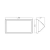 BRY-NAPOLI-M-RND-GREY-20W-3IN1-IP65-WALL LIGHT