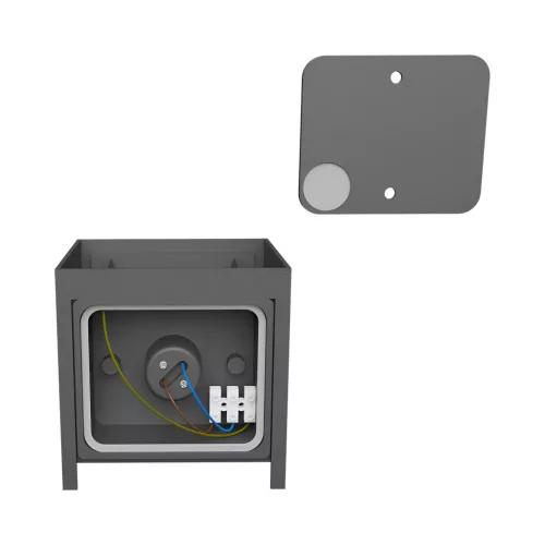 BRY-VEKTA-B-WL.2-GRY-1xG9-IP54-WALL LIGHT