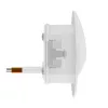 BRY-VEKSUS-RND-WHT-3W-3000K-IP65-STEP LIGHT