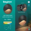 BRY-VEKSUS-RND-BLC-3W-3000K-IP65-STEP LIGHT