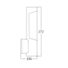 BRY-TARUS-WLA-7W-3000K-IP54-WALL LIGHT