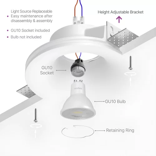 BRY-SPOTI-PLS-A-1D-RND-WHT-PLASTER-SPOTLIGHT