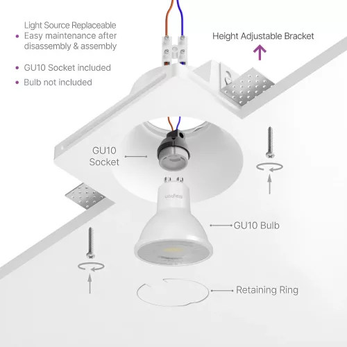 BRY-SPOTI-PLS-B-1D-SQR-WHT-PLASTER-SPOTLIGHT