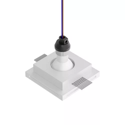 BRY-SPOTI-PLS-C-1D-SQR-WHT-PLASTER-SPOTLIGHT