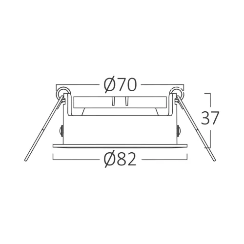 BRY-TETRA-F-RND-BLC-IP20-SPOTLIGHT