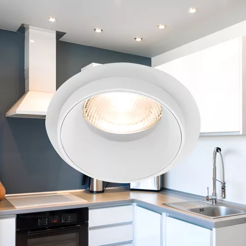 BRY-ALFA-E-RND-F.WHT-SPOTLIGHT FIXTURE